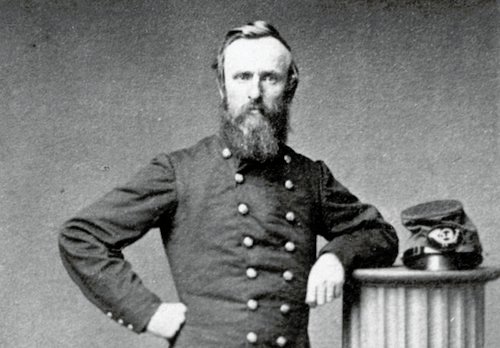 Rutherford B. Hayes as a Union soldier (Wikimedia Commons)